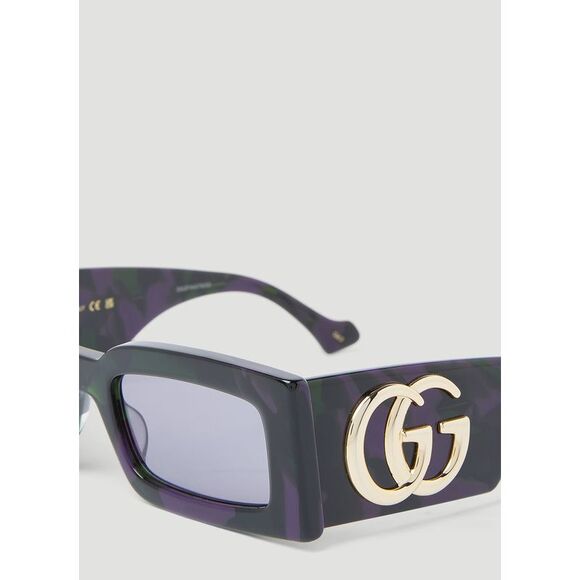 GUCCI GG Rectangular Sunglasses - Picture 5 of 5